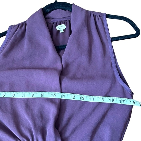 Aritzia Wilfred Sabine Dress- Faux Wrap Mini Dress with Pockets - Picture 9 of 10